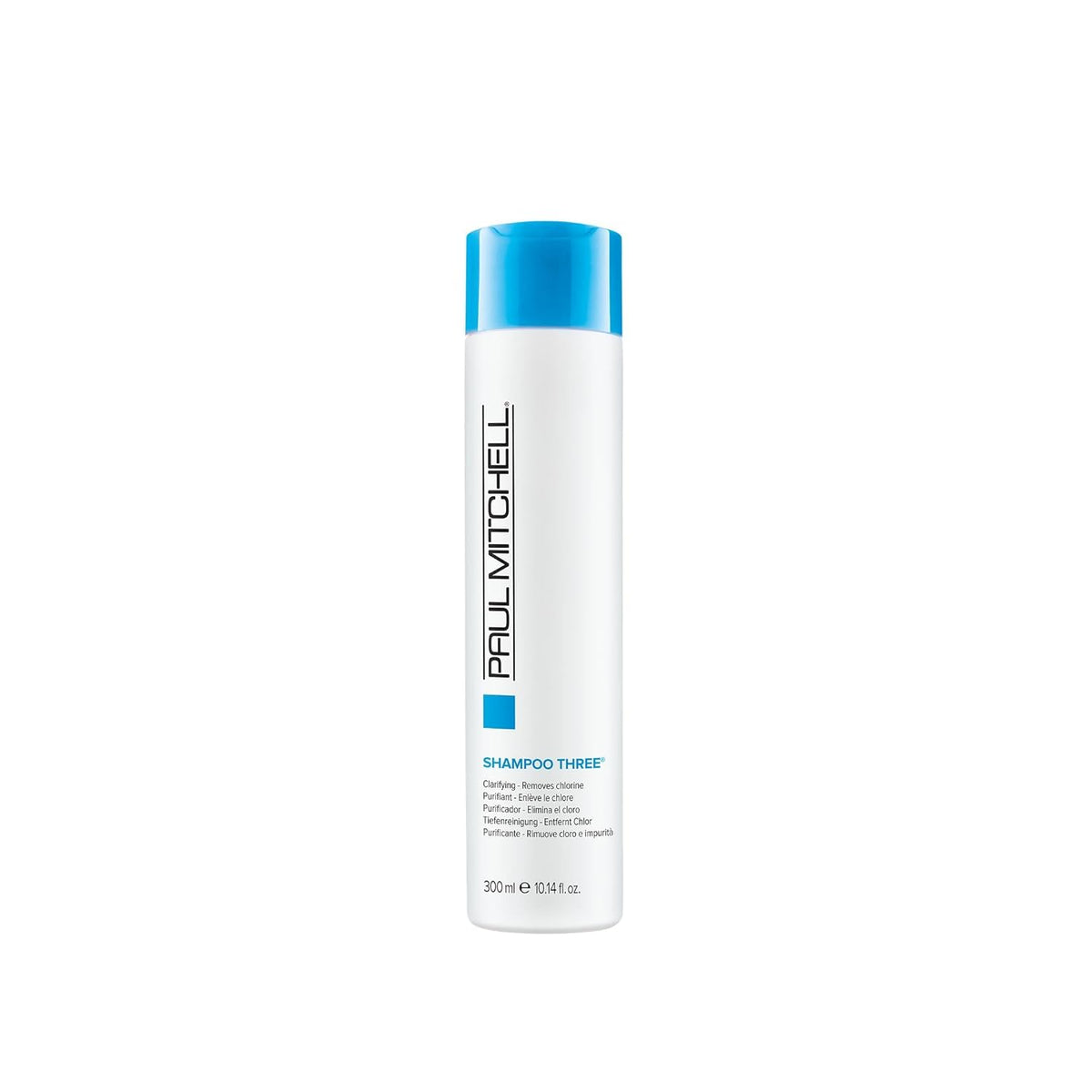 clarifying formula that lifts chlorine, minerals, and styling-product buildup