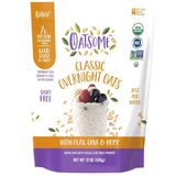 Oatsome PBfit Overnight Oats – Backcountry Friendly Hot or Cold Oats in Resealable 12 oz Bag