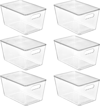 clear bpa-free polyethylene construction for full content visibility