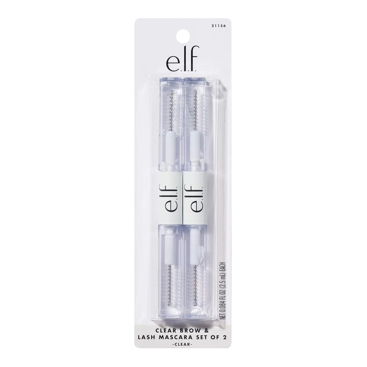 clear gel formula in a tube with built-in brush applicator