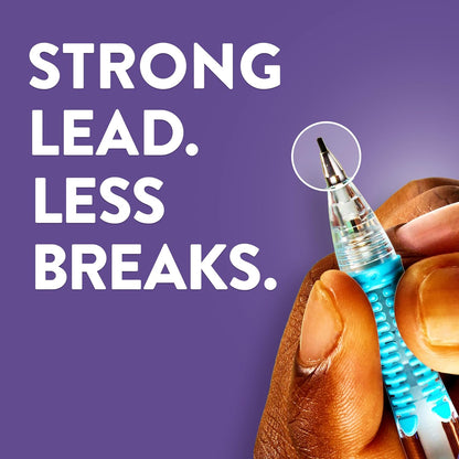 clear transparent barrel for visible lead supply