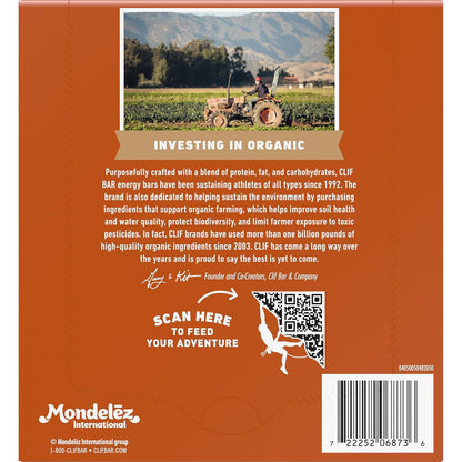 CLIF BAR Endurance Snack Bar – Compact Crag and Trail Food for Hiking, Biking, and Backpacking