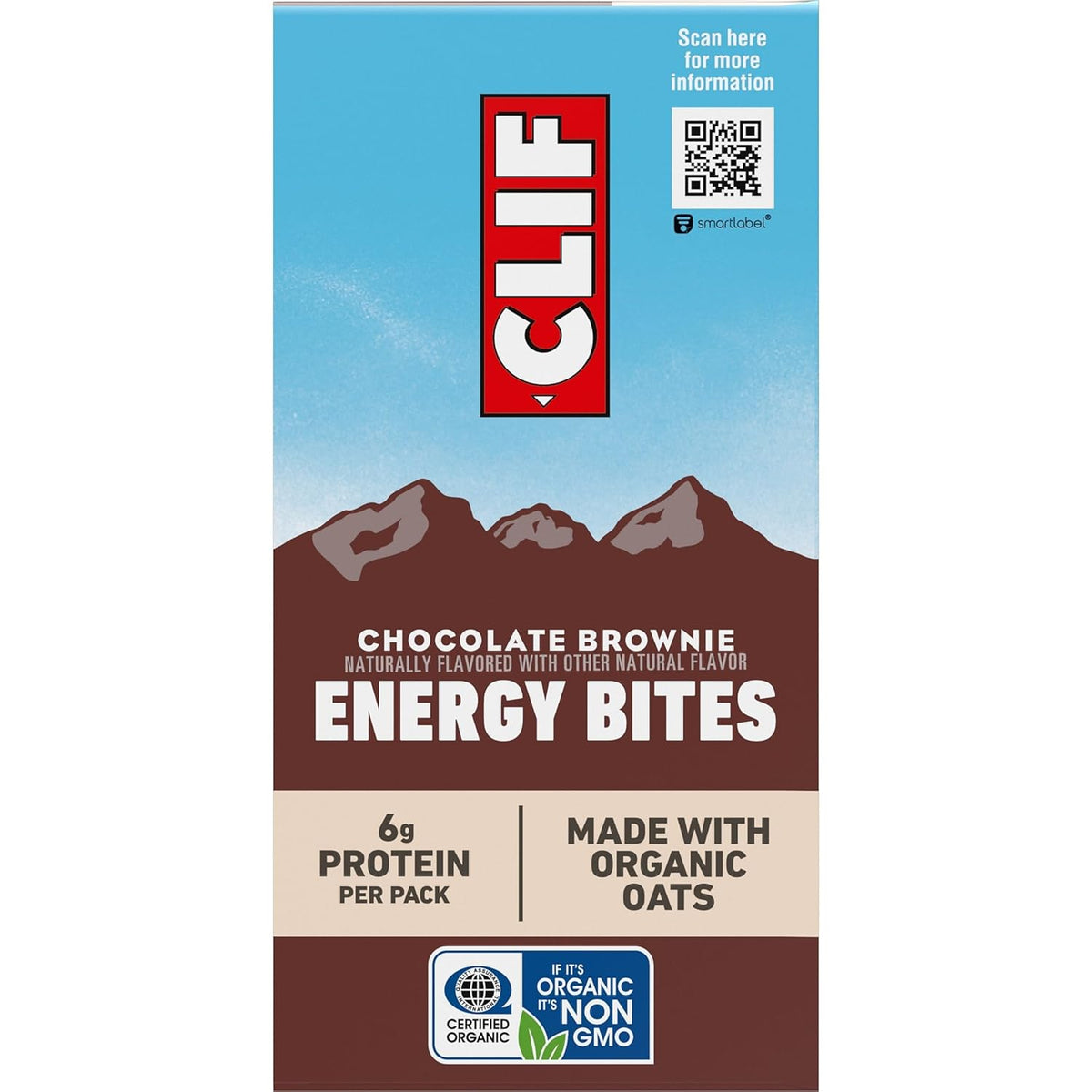 CLIF BAR Energy Bites - Camping and Patio Snack, Individually Wrapped Energy Packs for Outdoor Adventures