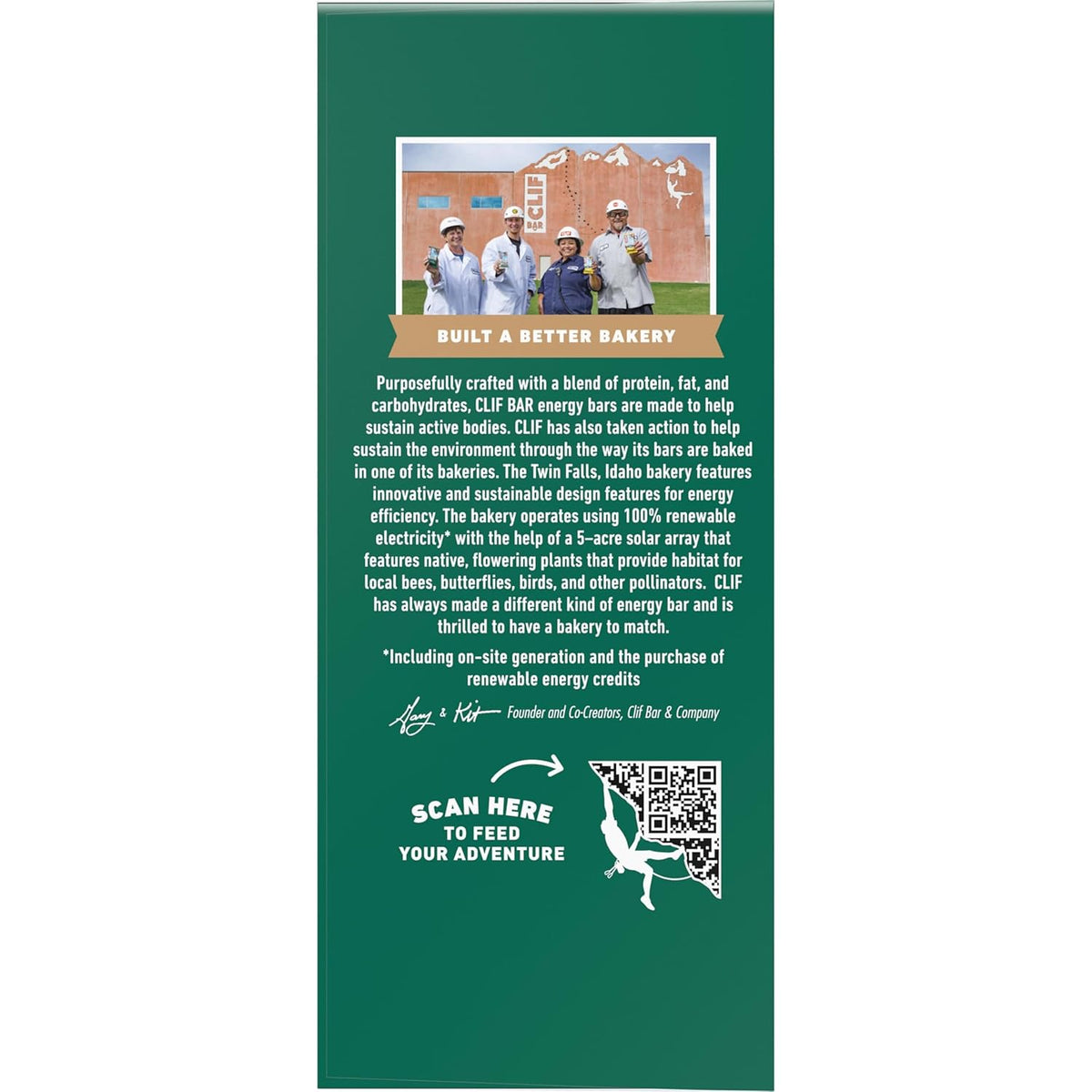 CLIF BAR Energy Protein Bars – Grab-and-Go Breakfast Replacement for Busy Professionals and Travel Days, Oatmeal Raisin Walnut