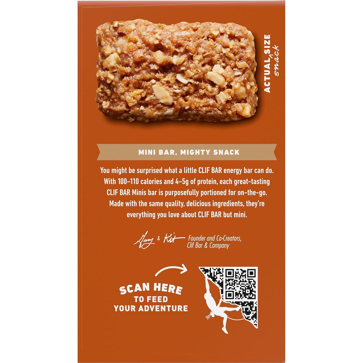 CLIF BAR Minis Crunchy Peanut Butter – 5g Protein Snack for Pre-Workout Energy and Post-Yoga Recovery