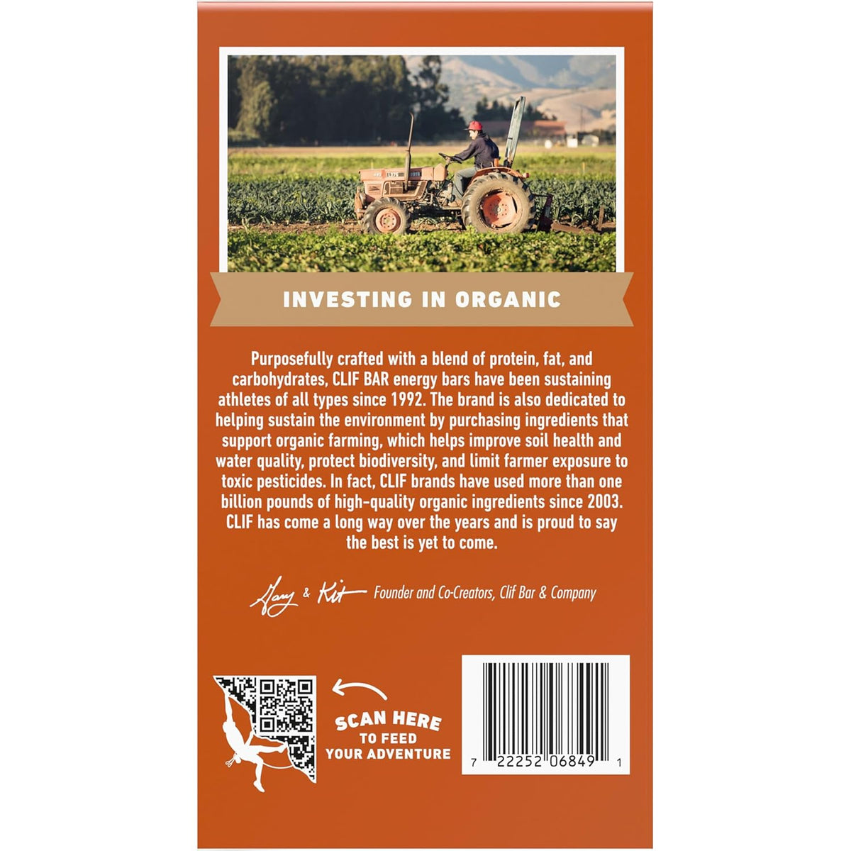 CLIF BAR Plant-Based Protein Snack – Car Cup Holder Friendly Bar for School Pickup and Road Trips