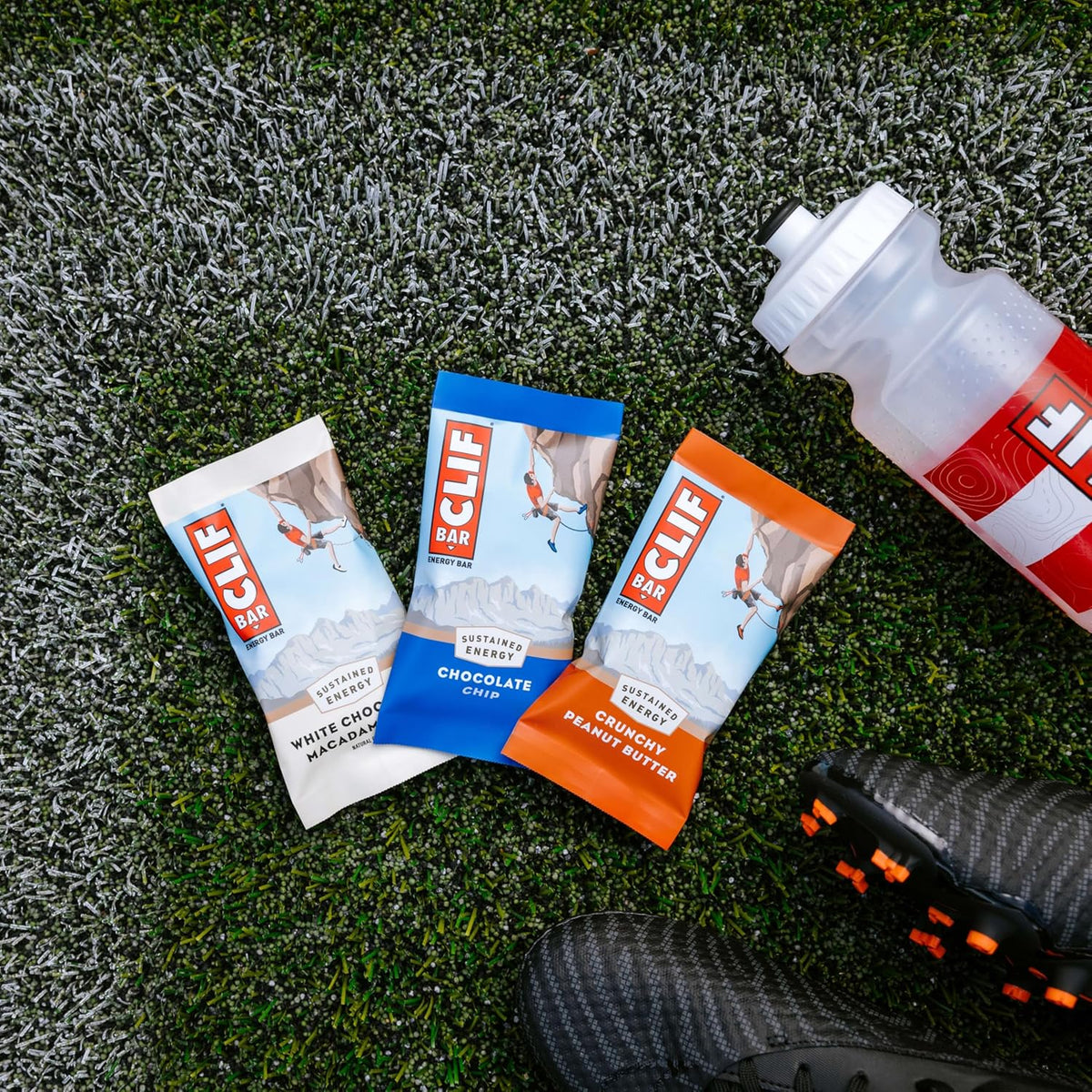 CLIF BAR Plant-Based Protein Snack – Car Cup Holder Friendly Bar for School Pickup and Road Trips