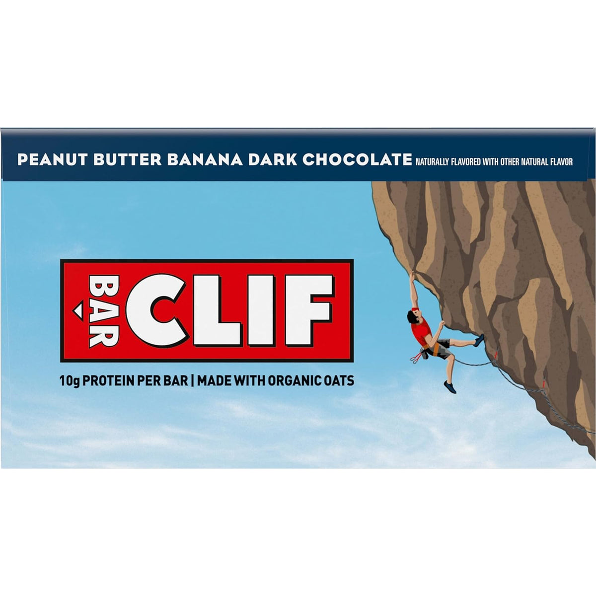 CLIF BAR Plant Protein Snack Bars – Holiday Gift for Hikers, Cyclists, and Endurance Athletes, Non-GMO, 10 Pack