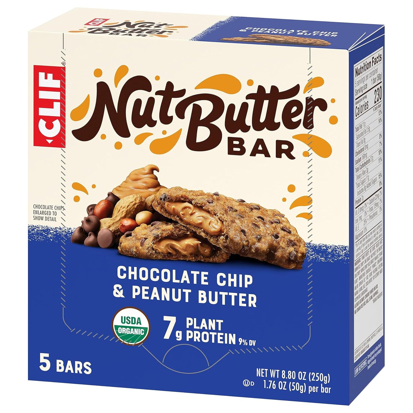 CLIF Nut Butter Bar – Lightweight Snack for Camping, Kayaking, and Day Hikes