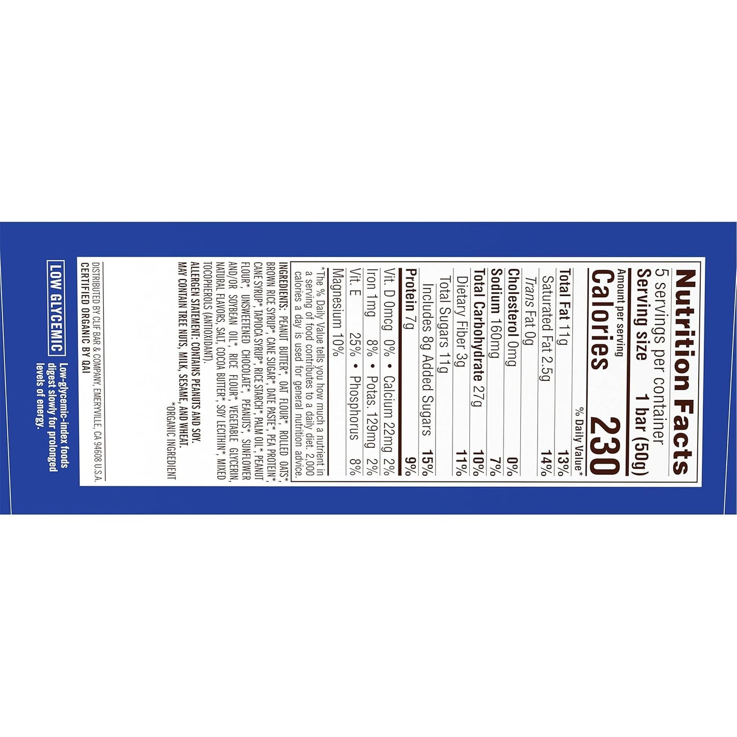 CLIF Nut Butter Bar – Lightweight Snack for Camping, Kayaking, and Day Hikes