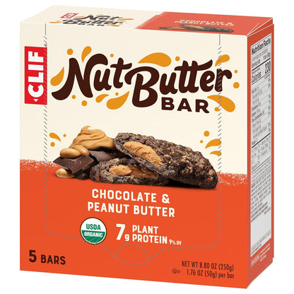 CLIF Nut Butter Bar – Organic Trail Snack for Camping Trips and Outdoor Concert Weekends