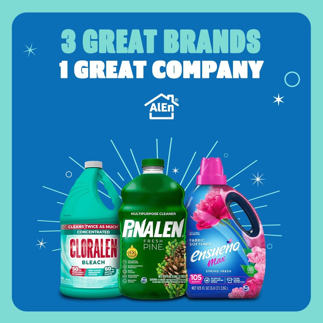 Cloralen Household Cleaning Liquid Bleach – Intentional Living Laundry Whitener and All-Surface Degreaser