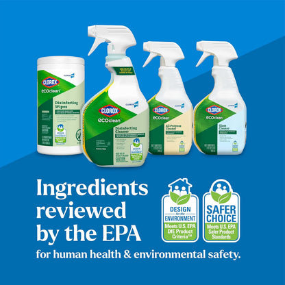 Clorox CloroxPro EcoClean Disinfecting Cleaner Spray – High-Traffic Surface Disinfectant for Study Lounges and Shared Dorm Kitchens