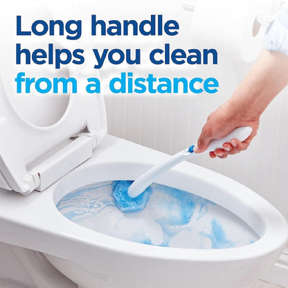 Clorox ToiletWand Toilet Bowl Disinfecting Pads – Hygienic No Handle Contact Refills for Allergy Aware Homes, 30 Count
