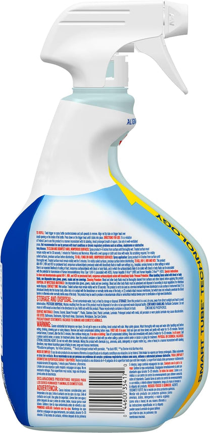 CloroxPro Disinfectant Cleaner Bleach Spray – Nursery and Playroom Hard-Surface Spray for Childcare Centers, No Rinse Required Formula, Pack of 9 at 32 Ounces Each
