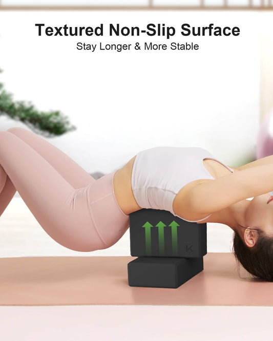 closed-cell non-slip textured surface that blocks moisture and improves grip