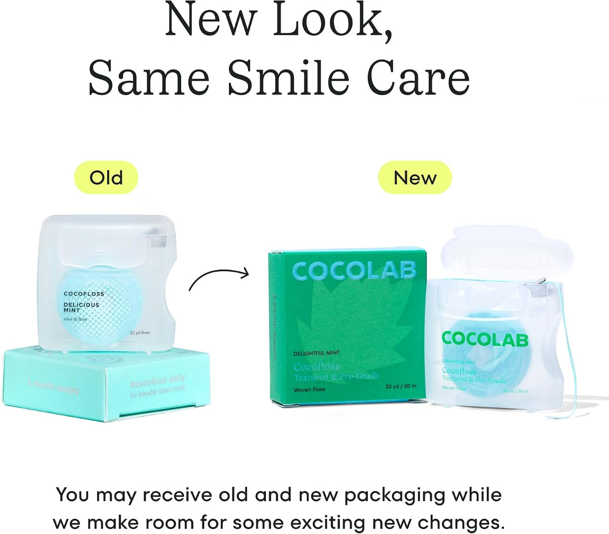 Cocofloss Expanding Woven Dental Floss by Cocolab – Housewarming Present for Eco Friends, Refillable Dental Floss Bundle