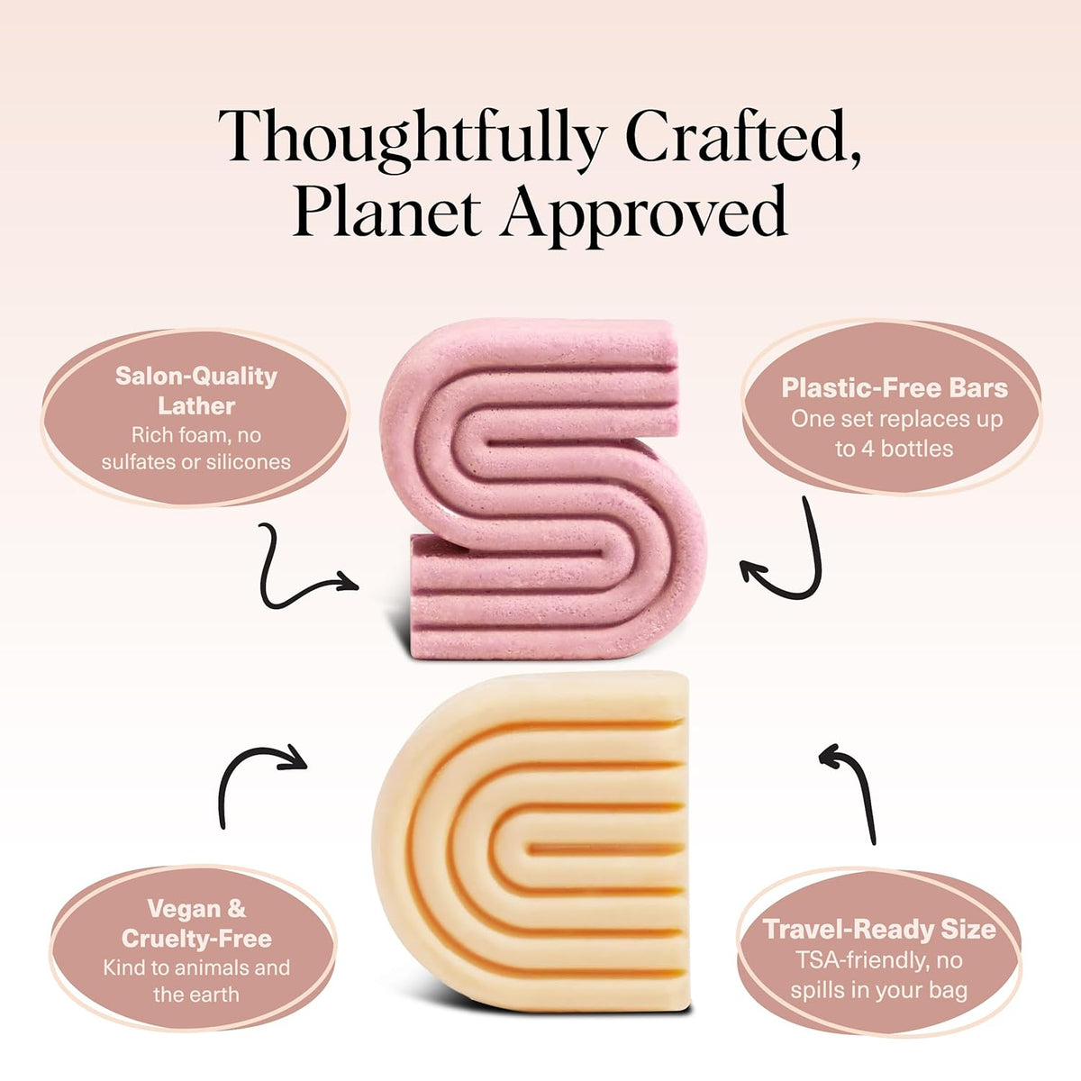 coconut oil conditioner bar that deeply moisturizes, softens, and tames frizz