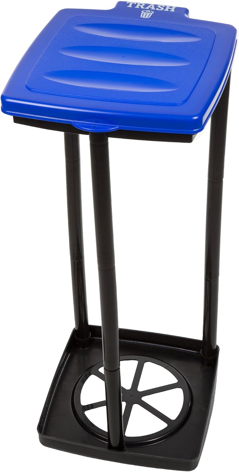 collapsible pop-up frame with legs that store inside the base for 2.5-inch flat storage