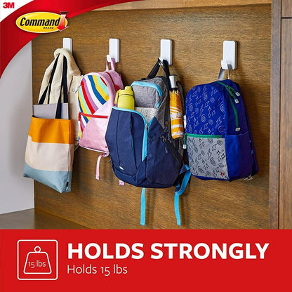Command 15 Lb XL Heavyweight Wall Hook – Practical College Move-In Gift for Students Heading to Campus