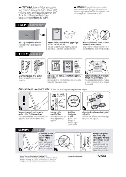 Command 4 lb Hanging Strips – Practical Birthday Gift for Mom and Her Gallery Wall Projects