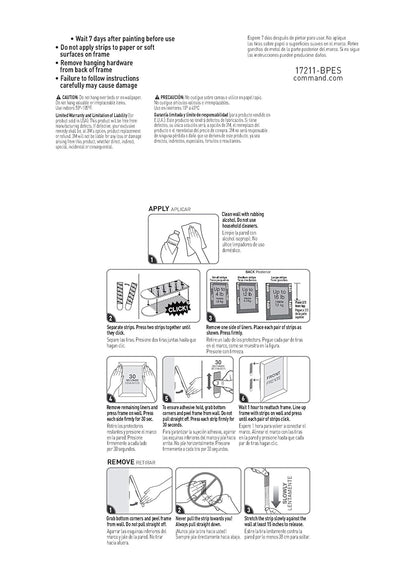 Command 64-Strip Picture Hanging Kit – Practical Gift for New Homeowners, Damage-Free Decor