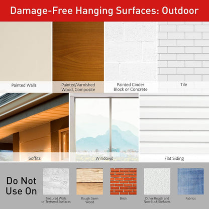 Command Damage-Free Bronze Hooks for Family-Friendly Walls, No Drilling or Sharp Hardware