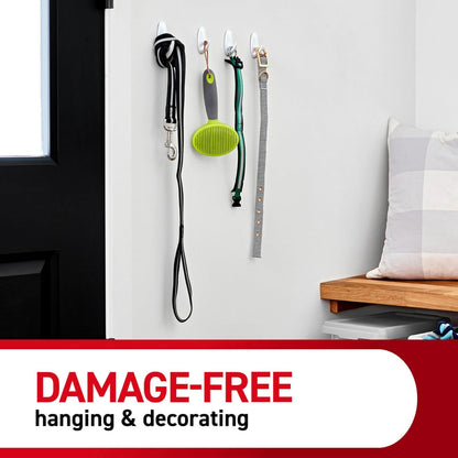 Command Damage-Free Hanging Strips and Hooks – Practical Birthday Gift for Mom and First Apartment