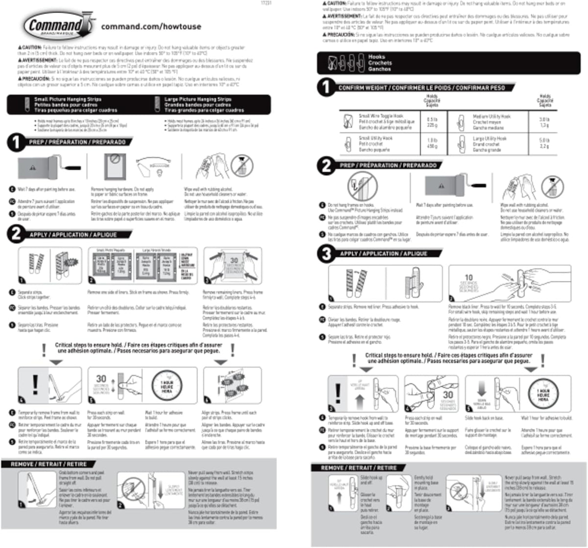 Command Damage-Free Hanging Strips and Hooks – Practical Birthday Gift for Mom and First Apartment