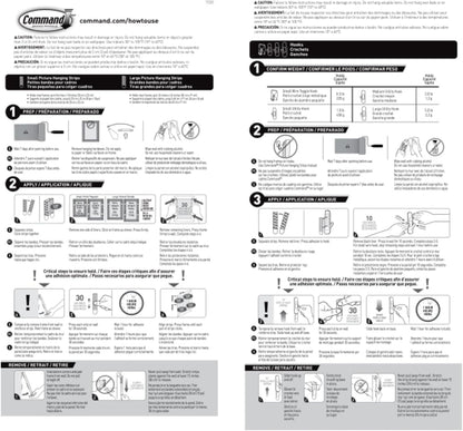 Command Damage-Free Hanging Strips and Hooks – Practical Birthday Gift for Mom and First Apartment