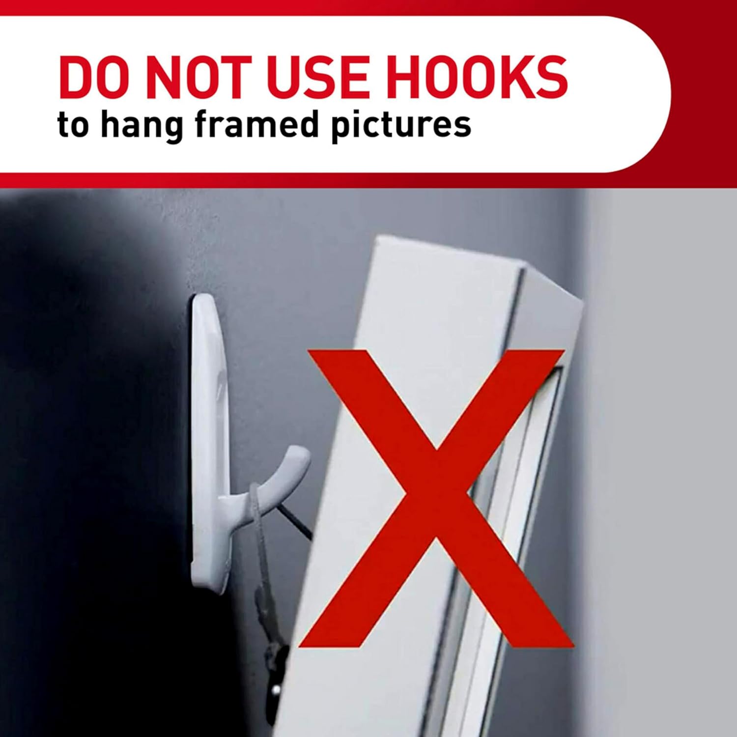 Command Damage Free Hooks – Simple Neutral White Hooks for Uncluttered Spaces