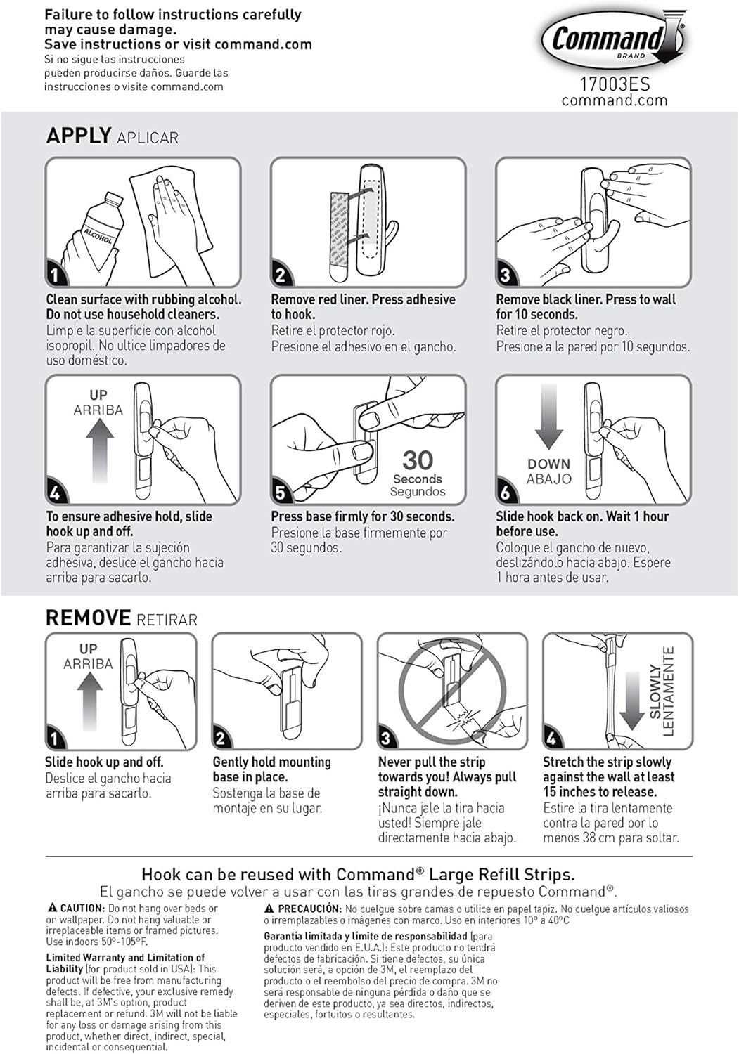 Command Damage Free Hooks – Simple Neutral White Hooks for Uncluttered Spaces
