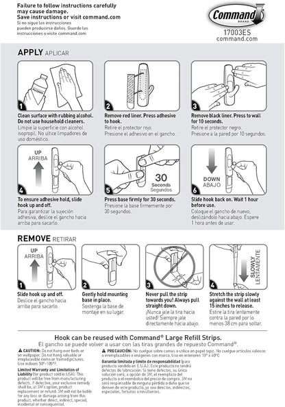 Command Damage Free Hooks – Simple Neutral White Hooks for Uncluttered Spaces