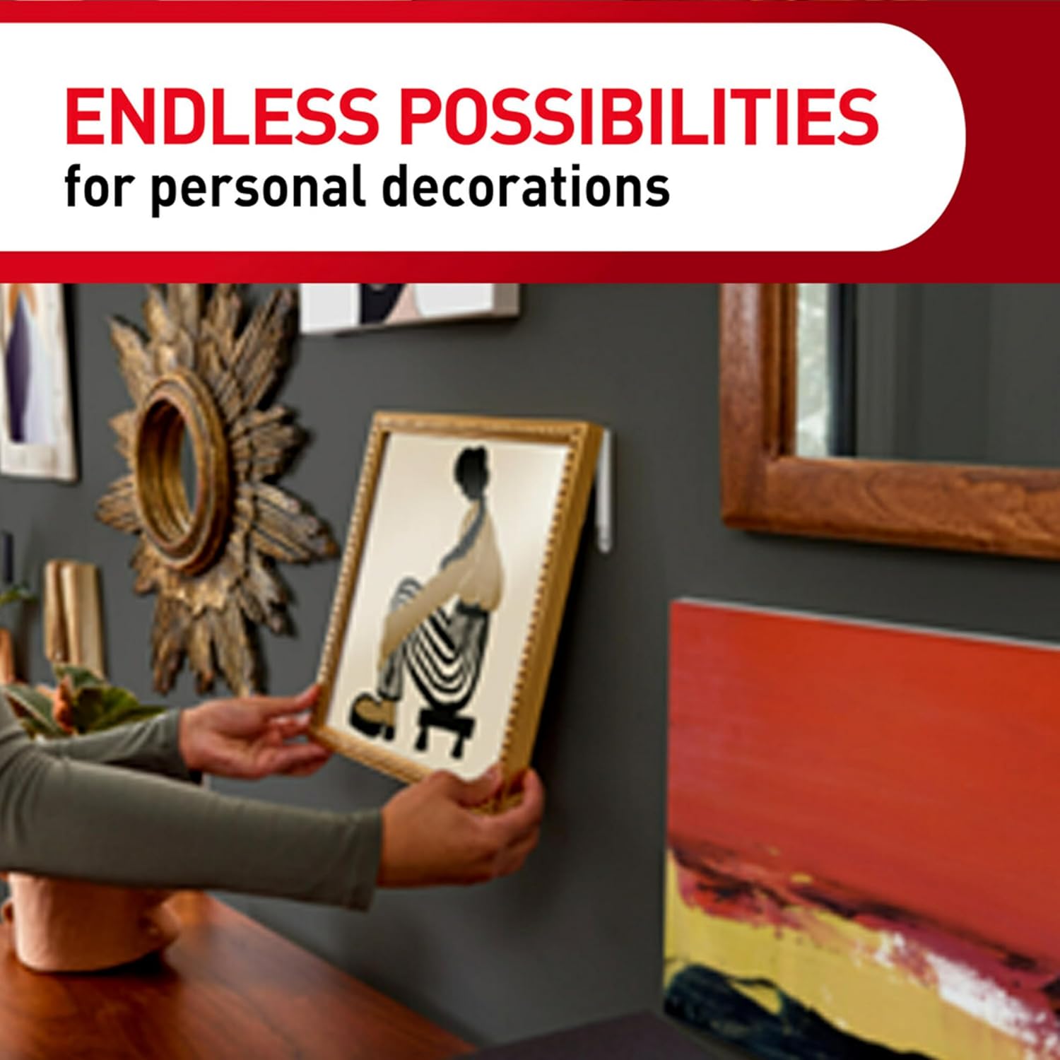 Command Picture Hangers with Disappearing Adhesive - Simple Wall Organization for Clean, Uncluttered Spaces