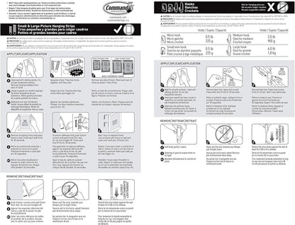 Command Picture Hangers with Disappearing Adhesive - Simple Wall Organization for Clean, Uncluttered Spaces