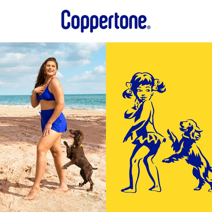 Coppertone SPORT SPF Sunscreen – Water-Resistant Any-Angle Spray for Beach Trips, Boat Decks, and Lake Houses