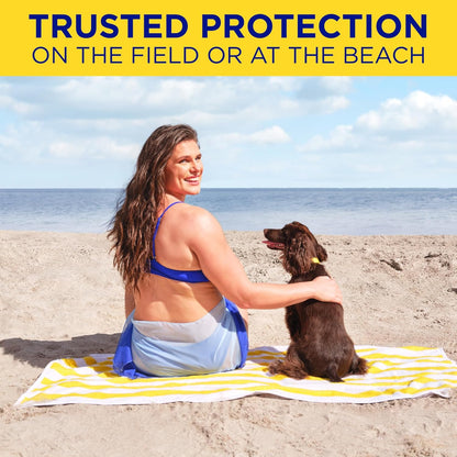 Coppertone SPORT SPF Sunscreen – Water-Resistant Any-Angle Spray for Beach Trips, Boat Decks, and Lake Houses