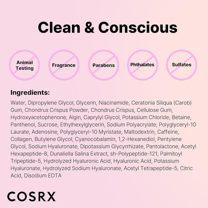 COSRX Collagen Lifting Glow Mask – Romantic Valentine's Day Present for Her Self-Care Obsessed Partner