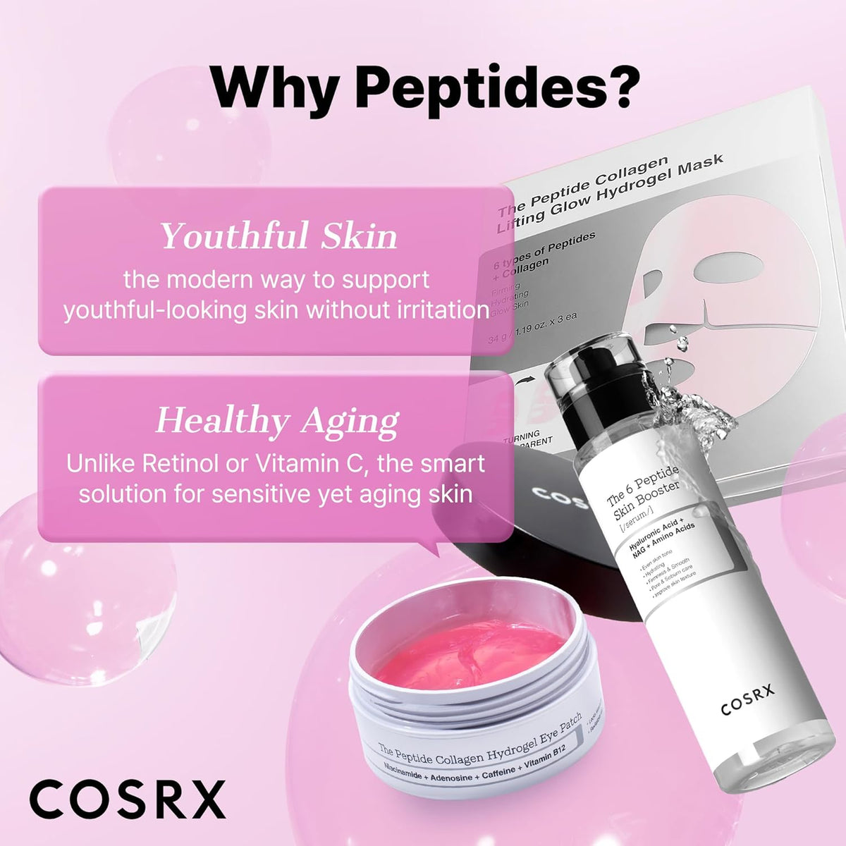 COSRX Collagen Lifting Glow Mask – Romantic Valentine's Day Present for Her Self-Care Obsessed Partner