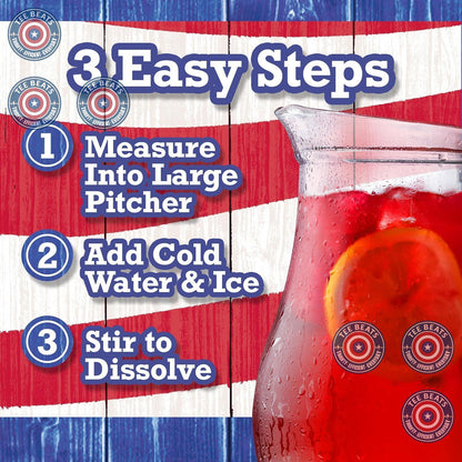 Country Time Cherry Lemonade Drink Mix – Lightweight Cherry Beverage for Travel Coolers, Picnic Baskets, and Park Days, 18.3 oz
