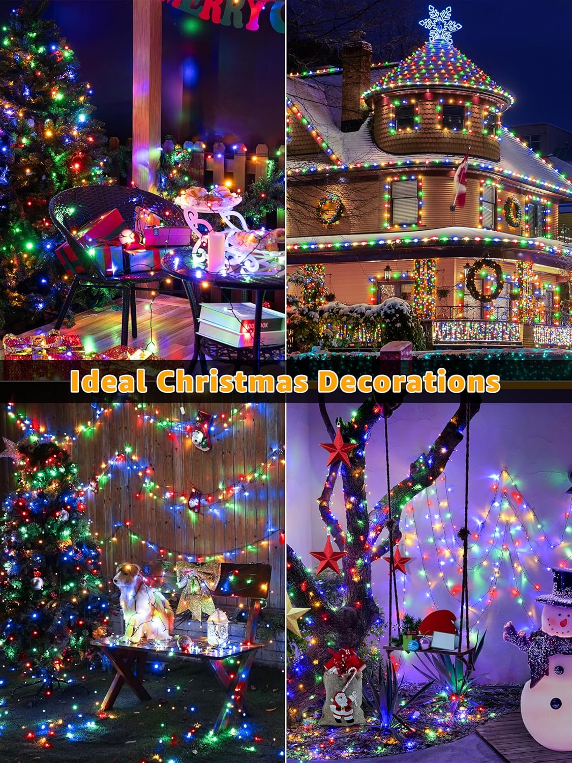 CozyHOME Cool Touch Indoor String Lights – Child & Pet Friendly Décor with No Flame, No Heat & No Fumes