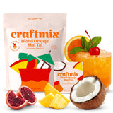 Craftmix Cocktail & Mocktail Travel Set – Picnic & Backyard Patio Drink Mixers, 2-Year Shelf Life