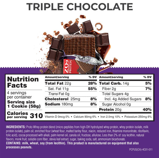 cream-filled crunch wafer cookie format (lighter than traditional compressed bars)