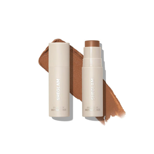 creamy lightweight stick format with built-in applicator for direct face application