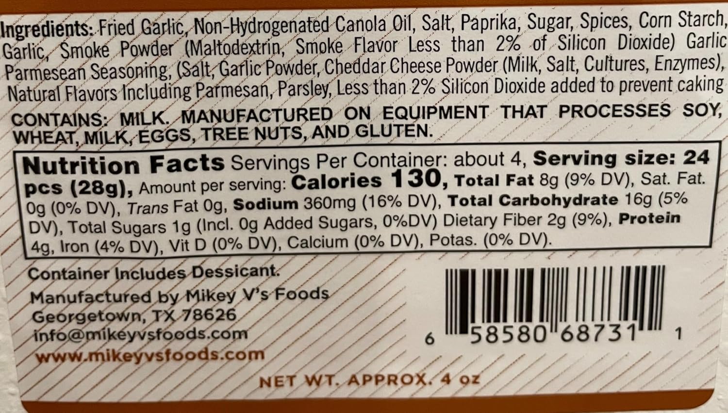 crispy crunch texture engineered for snack satisfaction