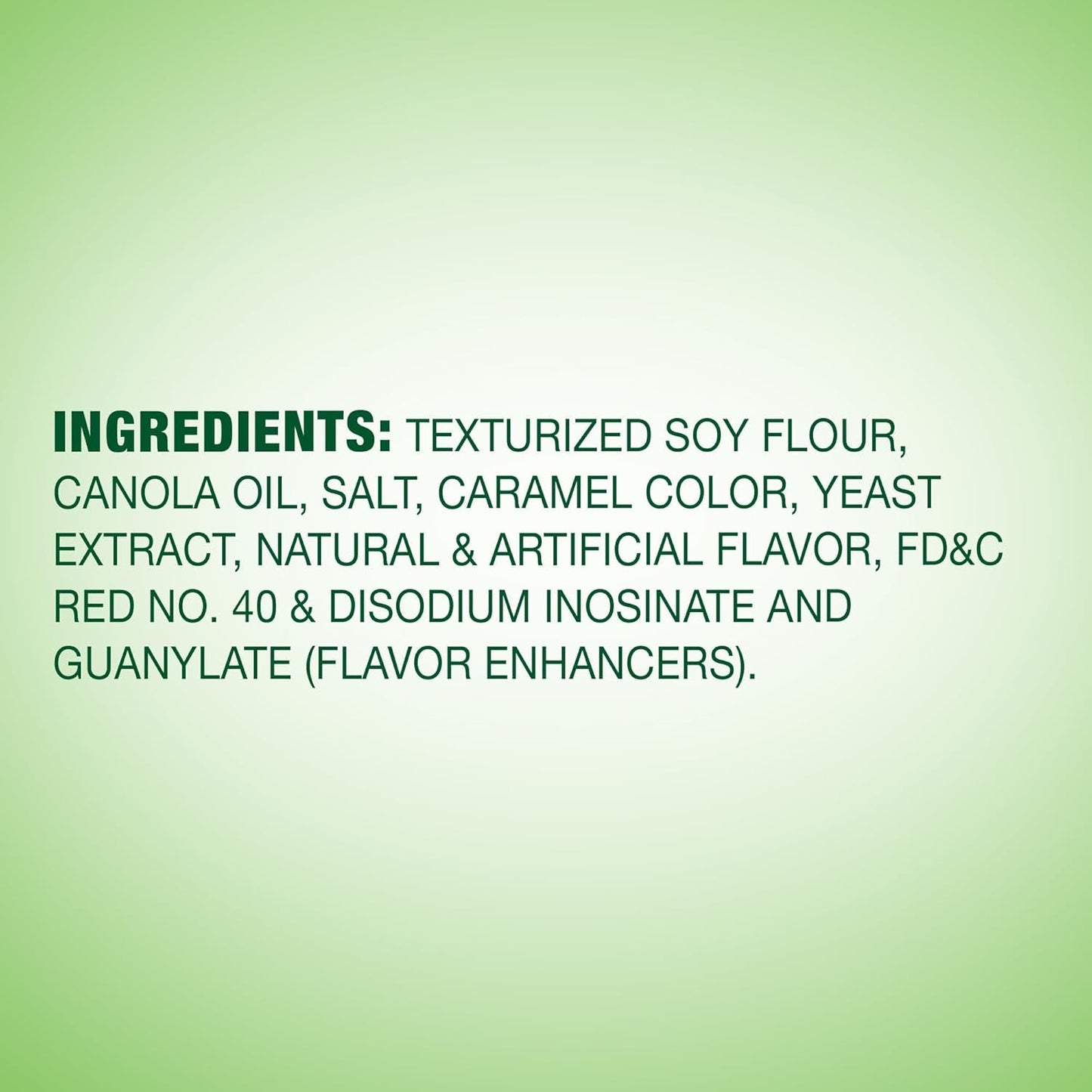 crunchy pre-toasted texture that mimics cooked bacon bits