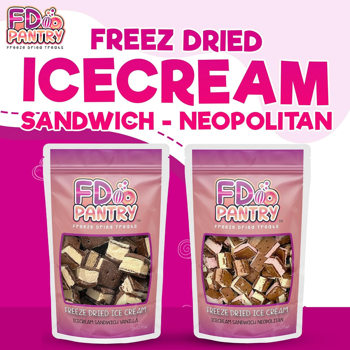 Crunchy Shelf-Stable Ice Cream Sandwich Bites – Cooler-Free Camping and Campsite Treat