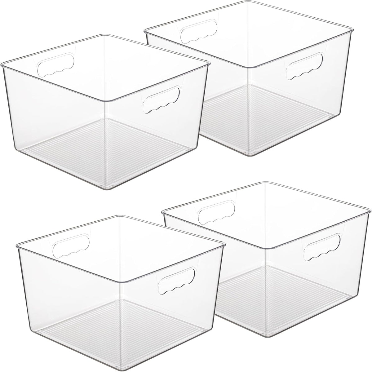 crystal-clear bpa-free polyethylene body for at-a-glance content visibility