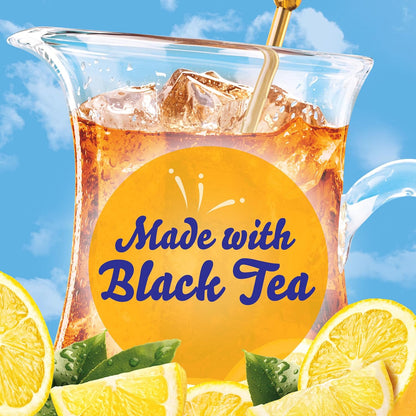 Crystal Light Decaf Lemon Iced Tea – Picnic and Outdoor Dining Beverage for Low-Calorie Entertaining, Decaf Iced Tea