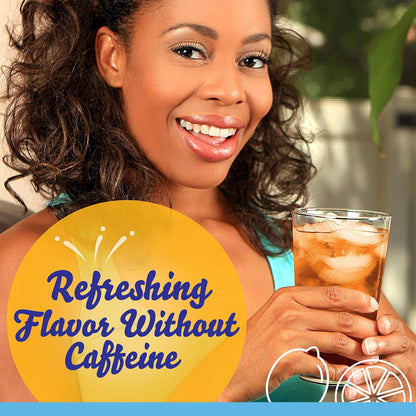 Crystal Light Decaf Lemon Iced Tea – Picnic and Outdoor Dining Beverage for Low-Calorie Entertaining, Decaf Iced Tea